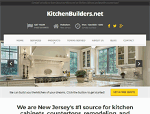 Tablet Screenshot of kitchenbuilders.net
